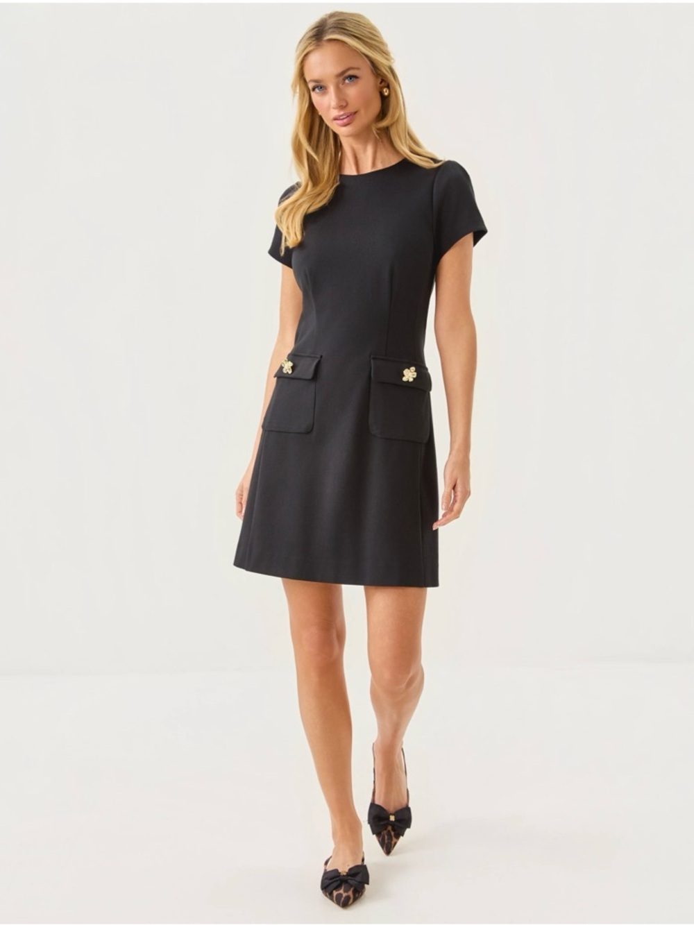 NWT Lilly Pulitzer 14 Fallon Dress “Noir” sz 14
